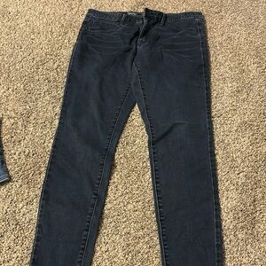 Mid rise denim pants, size 12